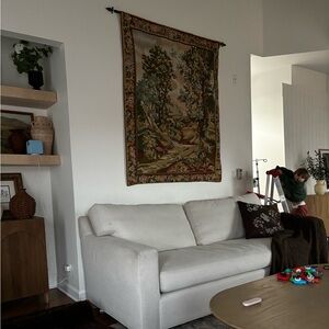 Tapestry with Forest Scene